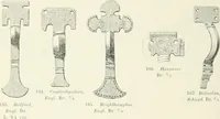 An illustration from Die altgermanische Thierornamentik : typologische Studie über germanische Metallgegenstände aus dem IV. bis IX. Jahrhundert, nebst einer Studie über irische Ornamentik (1904)