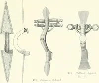 Picture 106 of 382 from Die altgermanische Thierornamentik : typologische Studie über germanische Metallgegenstände aus dem IV. bis IX. Jahrhundert, nebst einer Studie über irische Ornamentik (1904), leaf 96