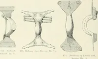 Picture 107 of 382 from Die altgermanische Thierornamentik : typologische Studie über germanische Metallgegenstände aus dem IV. bis IX. Jahrhundert, nebst einer Studie über irische Ornamentik (1904), leaf 97