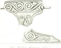 Picture 108 of 382 from Die altgermanische Thierornamentik : typologische Studie über germanische Metallgegenstände aus dem IV. bis IX. Jahrhundert, nebst einer Studie über irische Ornamentik (1904), leaf 98