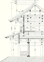 An illustration from Die Architektur der Kultbauten Japans (1907)