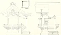 An illustration from Die Architektur der Kultbauten Japans (1907)