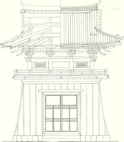 An illustration from Die Architektur der Kultbauten Japans (1907)