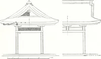 An illustration from Die Architektur der Kultbauten Japans (1907)
