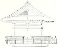 An illustration from Die Architektur der Kultbauten Japans (1907)