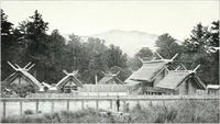 An illustration from Die Architektur der Kultbauten Japans (1907)