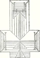 An illustration from Die Architektur der Kultbauten Japans (1907)
