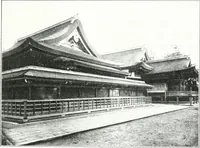 An illustration from Die Architektur der Kultbauten Japans (1907)