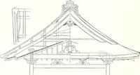 An illustration from Die Architektur der Kultbauten Japans (1907)