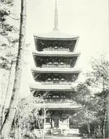 An illustration from Die Architektur der Kultbauten Japans (1907)