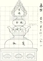 An illustration from Die Architektur der Kultbauten Japans (1907)
