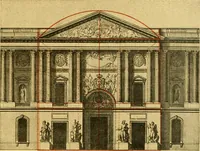 An illustration from Die baukunst des 17. und 18. Jahrhunderts (1919)