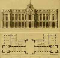 An illustration from Die baukunst des 17. und 18. Jahrhunderts (1919)