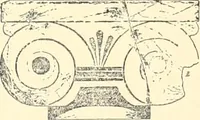An illustration from Die Baukunst des Altertums (1910)