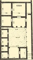 An illustration from Die Baukunst des Altertums (1910)