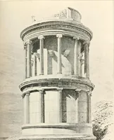 An illustration from Die Baukunst des Altertums (1910)
