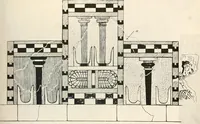 An illustration from Die Baukunst des Altertums (1910)