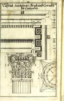 An illustration from Die Baumeisterin Pallas, oder, Der in Teutschland erstandene Palladius : das ist, des vortrefflich-italiänischen Baumeisters Andreae Palladii ziven Bücher von der Bau-Kunst ... : ins Teutsche nach dem Italiänischen übersetzet, mit nothwendigen additionibus und notis, auch dazu gehörigen Figuren erbaulich ausgerüstet, und zum erstenmal an den Tag gegeben (1698)