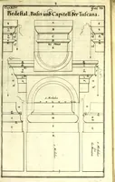 Picture 8 of 43 from Die Baumeisterin Pallas, oder, Der in Teutschland erstandene Palladius : das ist, des vortrefflich-italiänischen Baumeisters Andreae Palladii ziven Bücher von der Bau-Kunst ... : ins Teutsche nach dem Italiänischen übersetzet, mit nothwendigen additionibus und notis, auch dazu gehörigen Figuren erbaulich ausgerüstet, und zum erstenmal an den Tag gegeben (1698), leaf 75