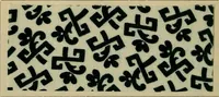 An illustration from Die Biezenfarbstoffe der Fabriken vorm. Friedr. Bayer & Co., Elberfeld, auf dem Gebiet der Fruckerei und Färberei (1901)