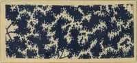 An illustration from Die Biezenfarbstoffe der Fabriken vorm. Friedr. Bayer & Co., Elberfeld, auf dem Gebiet der Fruckerei und Färberei (1901)