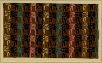 An illustration from Die Biezenfarbstoffe der Fabriken vorm. Friedr. Bayer & Co., Elberfeld, auf dem Gebiet der Fruckerei und Färberei (1901)