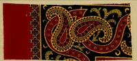 An illustration from Die Biezenfarbstoffe der Fabriken vorm. Friedr. Bayer & Co., Elberfeld, auf dem Gebiet der Fruckerei und Färberei (1901)