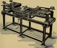 An illustration from Die Biezenfarbstoffe der Fabriken vorm. Friedr. Bayer & Co., Elberfeld, auf dem Gebiet der Fruckerei und Färberei (1901)