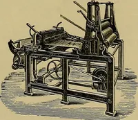 An illustration from Die Biezenfarbstoffe der Fabriken vorm. Friedr. Bayer & Co., Elberfeld, auf dem Gebiet der Fruckerei und Färberei (1901)