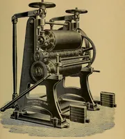 An illustration from Die Biezenfarbstoffe der Fabriken vorm. Friedr. Bayer & Co., Elberfeld, auf dem Gebiet der Fruckerei und Färberei (1901)
