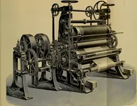 An illustration from Die Biezenfarbstoffe der Fabriken vorm. Friedr. Bayer & Co., Elberfeld, auf dem Gebiet der Fruckerei und Färberei (1901)