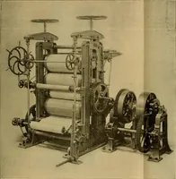 An illustration from Die Biezenfarbstoffe der Fabriken vorm. Friedr. Bayer & Co., Elberfeld, auf dem Gebiet der Fruckerei und Färberei (1901)
