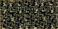 An illustration from Die Biezenfarbstoffe der Fabriken vorm. Friedr. Bayer & Co., Elberfeld, auf dem Gebiet der Fruckerei und Färberei (1901)