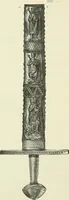 An illustration from Die byzantinischen Zellenschmelze der Sammlung Alex. von Swenigorodskoï und das darüber veröffentlichte Prachtwerk. Archäologisch-kunstgeschichtliche Studie (1896)