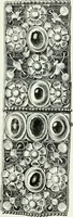 An illustration from Die byzantinischen Zellenschmelze der Sammlung Alex. von Swenigorodskoï und das darüber veröffentlichte Prachtwerk. Archäologisch-kunstgeschichtliche Studie (1896)