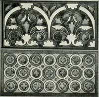 An illustration from Die byzantinischen Zellenschmelze der Sammlung Alex. von Swenigorodskoï und das darüber veröffentlichte Prachtwerk. Archäologisch-kunstgeschichtliche Studie (1896)