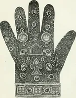 An illustration from Die byzantinischen Zellenschmelze der Sammlung Alex. von Swenigorodskoï und das darüber veröffentlichte Prachtwerk. Archäologisch-kunstgeschichtliche Studie (1896)