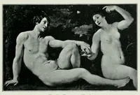 Picture 26 of 38 from Die Darstellung des ersten Menschenpaares in der bildenen Kunst von der ältesten Zeit bis auf unsere Tage (1903), leaf 215