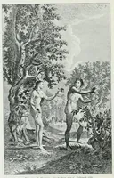 An illustration from Die Darstellung des ersten Menschenpaares in der bildenen Kunst von der ältesten Zeit bis auf unsere Tage (1903)