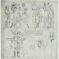 An illustration from Die Darstellung des ersten Menschenpaares in der bildenen Kunst von der ältesten Zeit bis auf unsere Tage (1903)