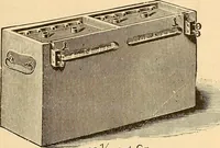An illustration from Die Einrichtungen zur Erzeugung der Roentgenstrahlen und ihr Gebrauch : gemeinfasslich dargestellt insbesondere auch für Ärzte und Kliniken (1899)