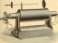 An illustration from Die Einrichtungen zur Erzeugung der Roentgenstrahlen und ihr Gebrauch : gemeinfasslich dargestellt insbesondere auch für Ärzte und Kliniken (1899)