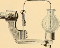 An illustration from Die Einrichtungen zur Erzeugung der Roentgenstrahlen und ihr Gebrauch : gemeinfasslich dargestellt insbesondere auch für Ärzte und Kliniken (1899)