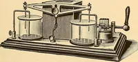 An illustration from Die Einrichtungen zur Erzeugung der Roentgenstrahlen und ihr Gebrauch : gemeinfasslich dargestellt insbesondere auch für Ärzte und Kliniken (1899)