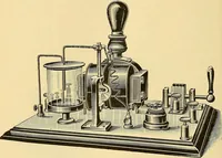 Picture 32 of 95 from Die Einrichtungen zur Erzeugung der Roentgenstrahlen und ihr Gebrauch : gemeinfasslich dargestellt insbesondere auch für Ärzte und Kliniken (1899), leaf 64