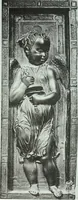An illustration from Die entwickelung des putto in der plastik der frührenaissance (1898)