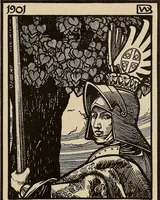 Picture 182 of 208 from Die entwicklung der modernen buchkunst in Deutschland; (1901), leaf 203