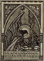 Picture 186 of 208 from Die entwicklung der modernen buchkunst in Deutschland; (1901), leaf 207