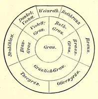 An illustration from Die Farbenlehre im hinblick auf Kunst und Kunstgewerbe (1874)