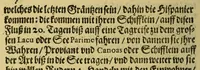 An illustration from Die fünffte kurtze wunderbare Beschreibung, dess Goldreichen Königreichs Guianae in America oder neuen Welt, vnter der Linea Aequinoctiali gelegen: so neulich Anno 1594. 1595. vnd 1596. von dem wolgebornen Herrn, Herrn Walthero Ralegh einem englischen Ritter, besucht worden: : erstlich auss befehl seiner Gnaden in zweyen Büchlein beschrieben, darauss Jodocus Hondius, ein schöne Land Tafel, mit einer niderländischen Erklärung gemacht. Jetzt aber ins Hochteutsch gebracht, vnd auss vnterschiedlichen Authoribus erkläret (1603)